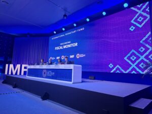 IMF WARNS GLOBAL DEBT TO HIT 100% OF GDP BY 2029