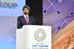 BANGA WARNS OF 800M JOBS GAP IN DEVELOPING ECONOMIES